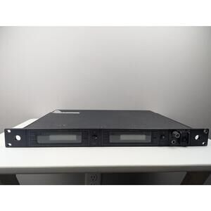 Shure UHF U4D UA Wireless Dual Receiver Rackmount with Headphones Output